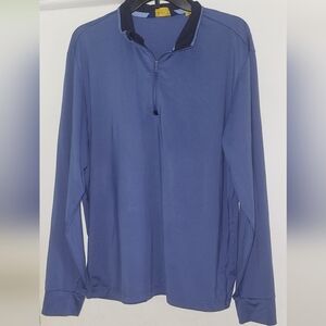 Ralph Lauren Polo Golf 1/4 Zip  Size L Collared Polyester Pullover